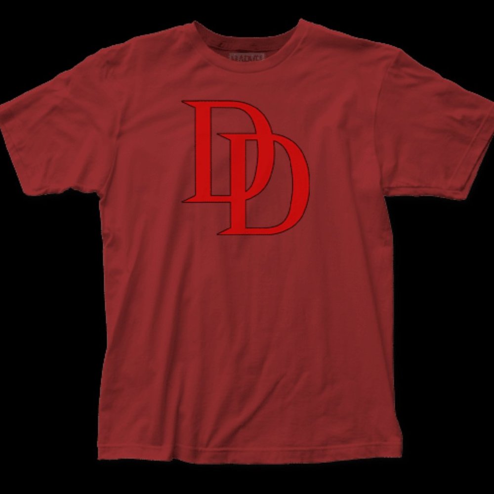 Marvel Comics "Daredevil Logo" Mens Unisex T-Shirt